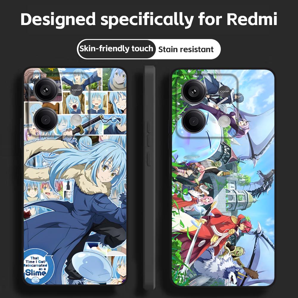 Xiaomi Redmi Note 14 - SlimeอะนิเมะRimuru TempestสําหรับRedmiหมายเหตุ 14 13 12 11