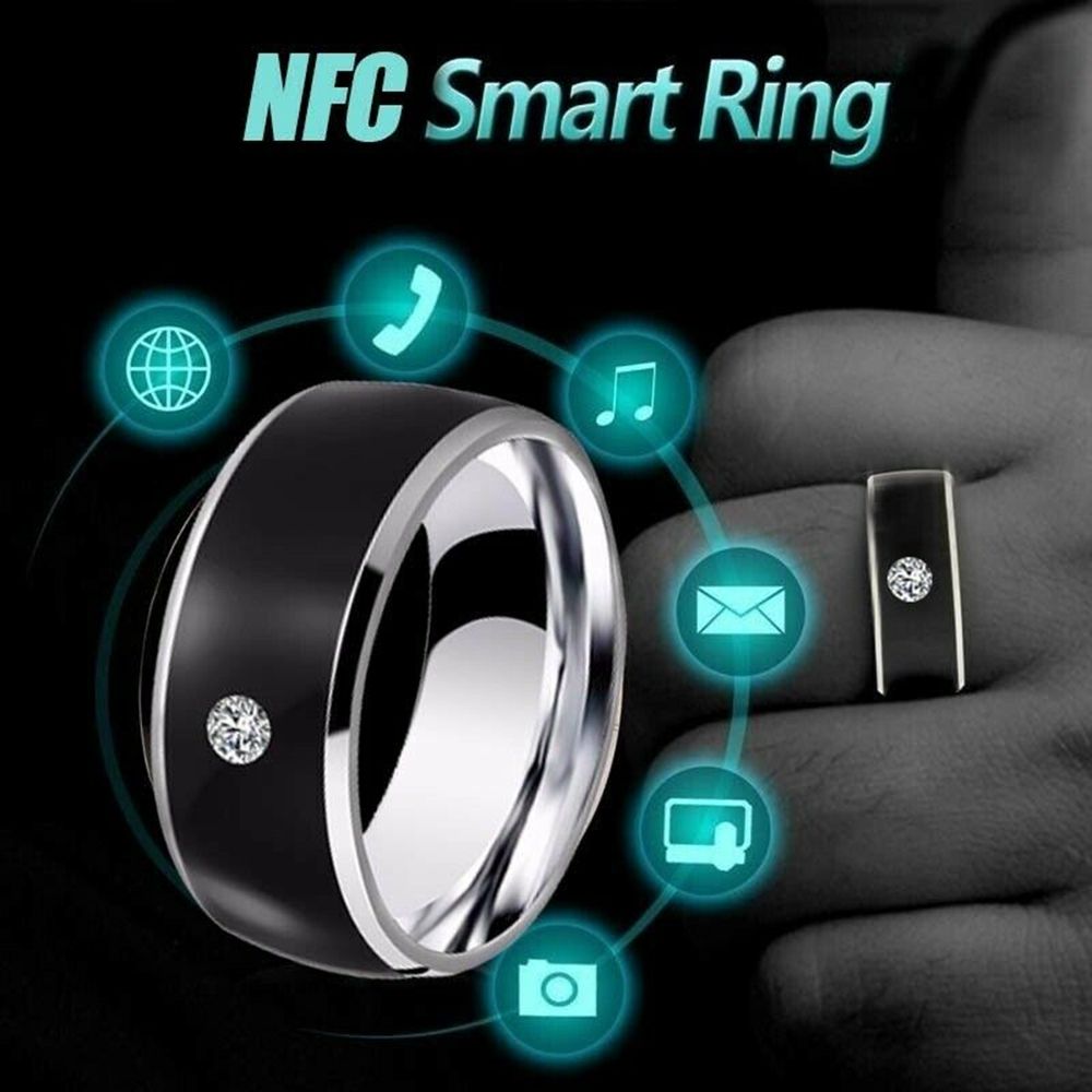 Smart Ring Nfc Pay - แหวนใส่นิ้วอัจฉริยะ NFC แหวนเชื่อมต่ออุปกรณ์โทรศัพท์ Android