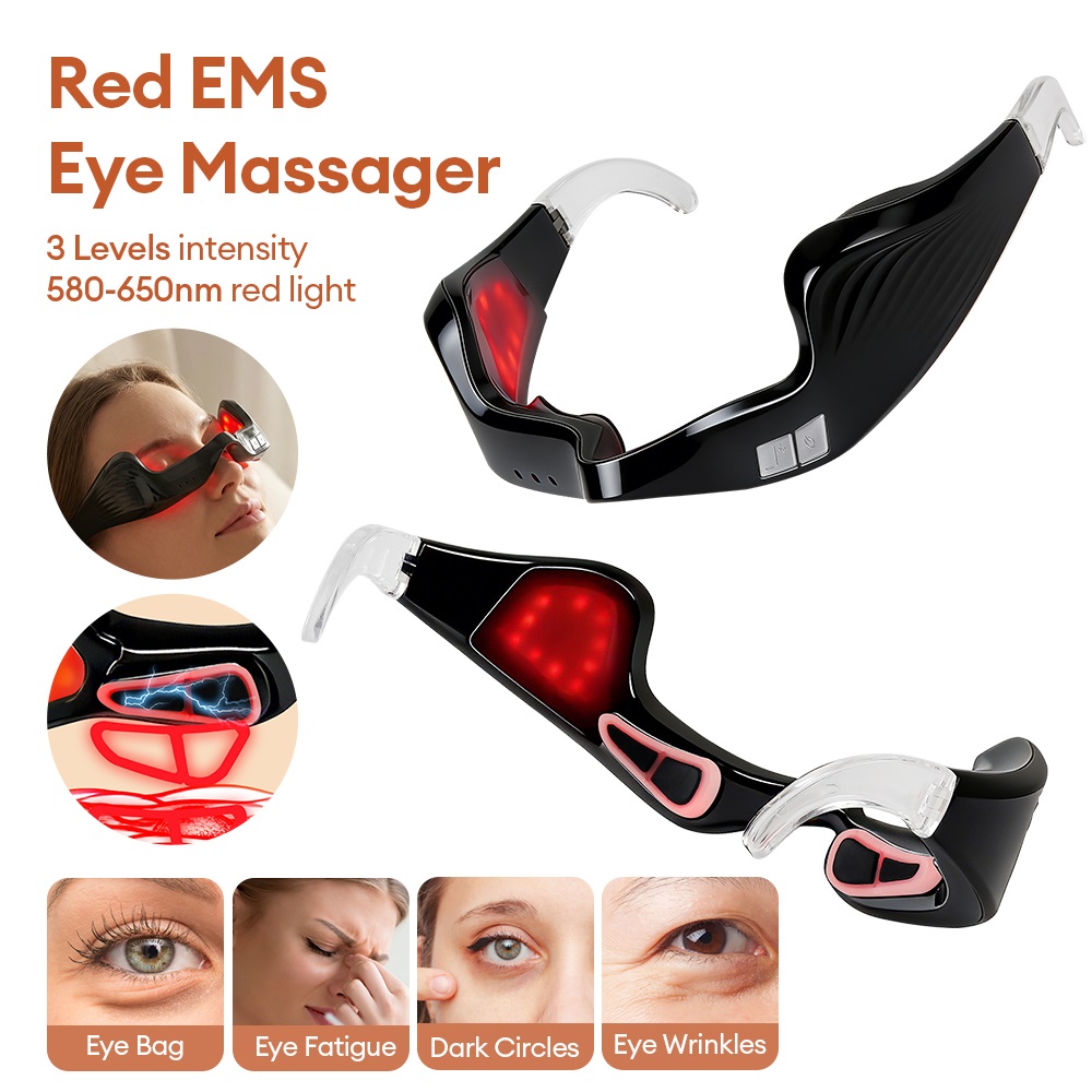 เครื่องนวดตาไฟฟ้า การบำบัดด้วย - Light Therapy Glasses บทวิจารณ์และราคา