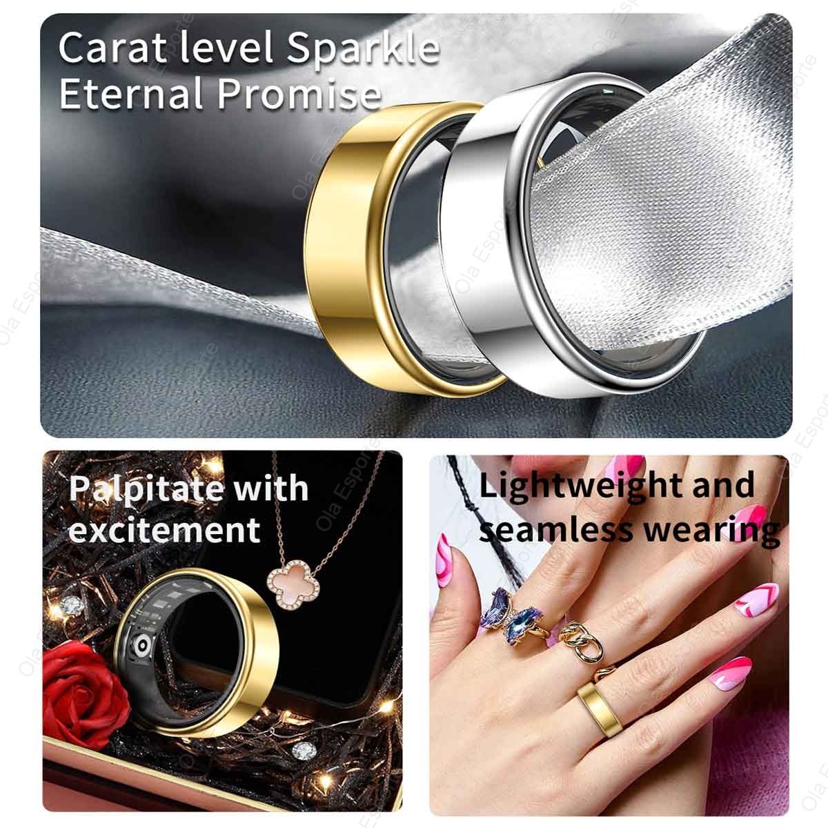 R09 แหวนอัจฉริยะสำหรับผู้ชายแล - Temperature Ring Skin บทวิจารณ์และราคา
