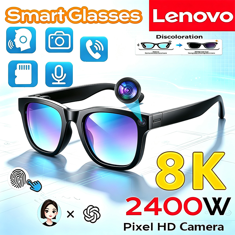 แว่นตาอัจฉริยะ Lenovo AI บลูทู - Smart Glasses Lens บทวิจารณ์และราคา