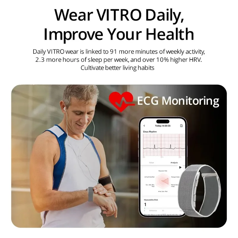 สมาร์ทวอทช์ VITRO NO Screen น้ - Fall Detection Watch บทวิจารณ์และราคา