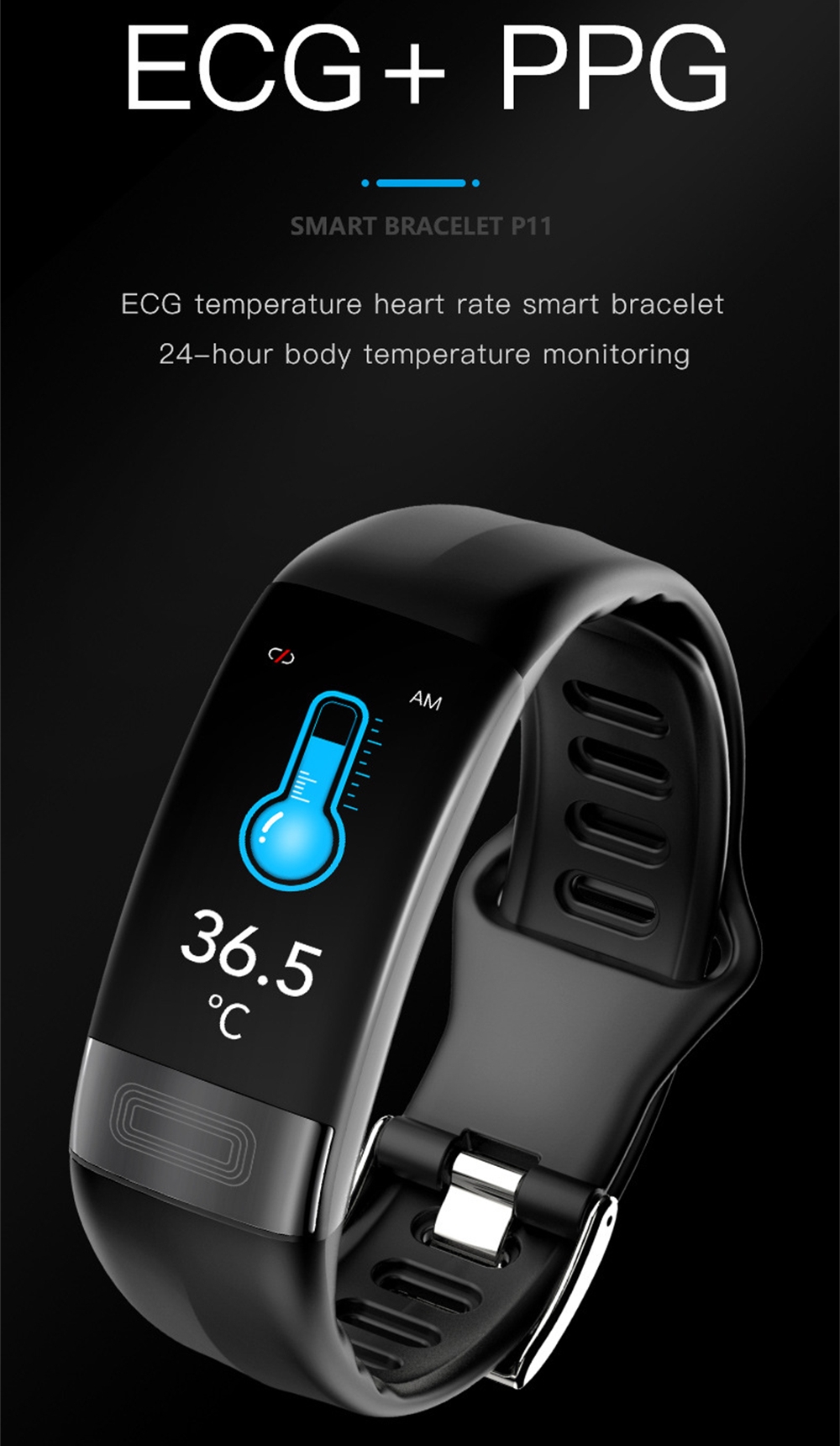 สายรัดข้อมืออัจฉริยะเพื่อสุขภา - Fall Detection Watch บทวิจารณ์และราคา