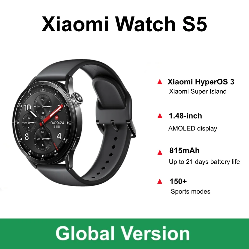 สมาร์ทวอทช์ Xiaomi Watch S5 รุ - Fall Detection Watch บทวิจารณ์และราคา
