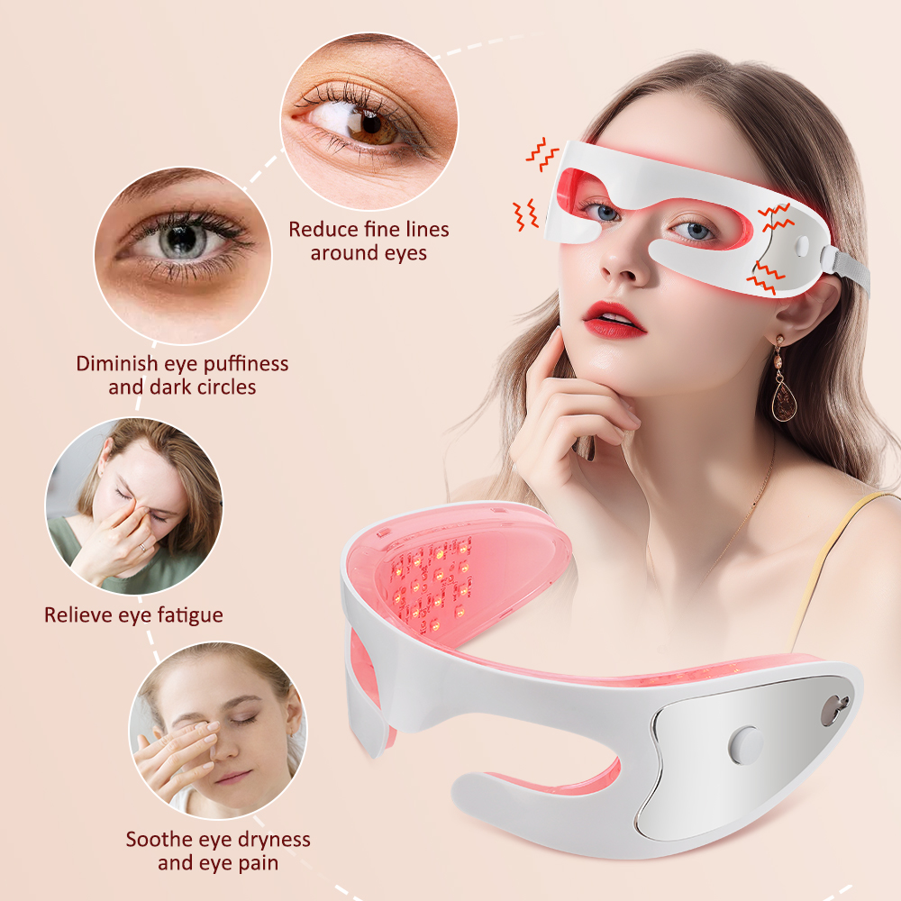 EMS Red Light Eye Massager ตาค - Light Therapy Glasses บทวิจารณ์และราคา